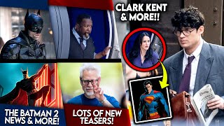 CLARK KENT Revealed in NEW Superman Set Photos Suit CHANGES  The Batman 2 News amp MORE [upl. by Aken28]