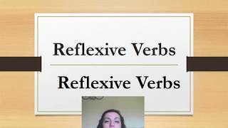 Reflexive Verbs in Spanish [upl. by Reh]