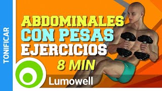 Ejercicios Abdominales con Mancuernas [upl. by Colette]