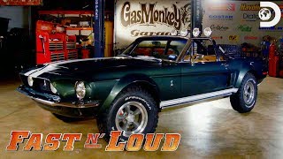 Richards 68 Shelby Mustang Gets an Upgrade  Fast N Loud [upl. by Eirellav]