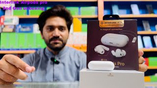 Interlink airpods pro 2nd Gen unboxing and review in pakistan [upl. by Ahsenwahs89]