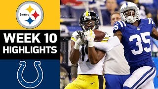 Steelers vs Colts  NFL Week 10 Game Highlights [upl. by Sorensen]