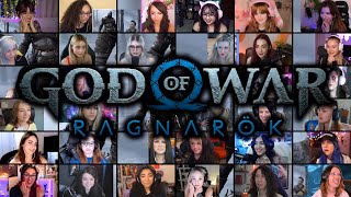 God Of War Ragnarok Reveal Trailer  REACTION MASHUP GIRLS  PlayStation Showcase 2021  PS5 [upl. by Aleirbag23]