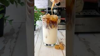 Iced Caramel Macchiato icedcoffee coffeerecipe [upl. by Jezreel]