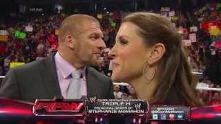 Randy Orton Confronts The Authority  Batista Returns [upl. by Decrem]