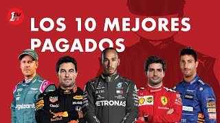 ¿Cuánto gana un piloto de la F1 Los sueldos del 2021 [upl. by Pace302]