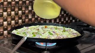 Desi moong dal dosa asmrcooking first video [upl. by Sladen561]