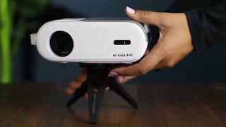 EGate i9 Pro with Keystone Bluetooth amp Tripod Led Projector  Unboxing Vedio [upl. by Mercie]