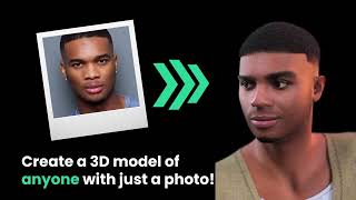 Make a 3D Model from a Photo  Face Transfer 2 [upl. by Orips]