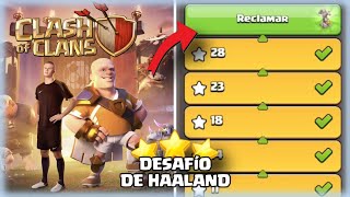 Cómo completar todos los Desafíos de Haaland en Clash of Clans [upl. by Oenire]