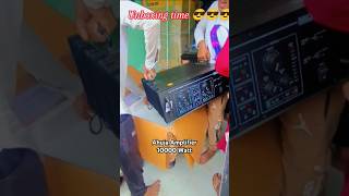 Unboxing Time Ahuja Amplifier 10000 Watt ahujadjsetup hareramaharerama ahujaamplifier trending [upl. by Llerehc]