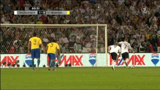 Deutschland vs Brasilien 32 Germany vs Brazil Aug 10 2011 Alle Highlights [upl. by Ennagrom]