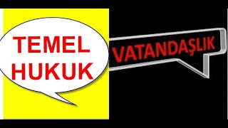 TEMEL HUKUK KAVRAMLARI Hukuk Kurallarının Yaptırımları 1 [upl. by Bishop]