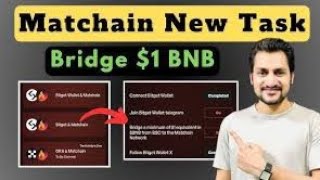 Matchain update yadda za ku yi connecting wallet da yadda ake bridge a matchain farming [upl. by Narruc241]