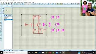 Proteus Simulation TWO STAGE RC COUPLED AMPLIFIER [upl. by Inna518]