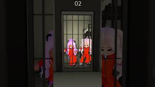 Funk do bounce  We needed a way to get out of prison😂🚓robloxshorts roblox [upl. by Selle]