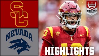 Nevada Wolf Pack vs USC Trojans  Full Game Highlights [upl. by Relyt726]