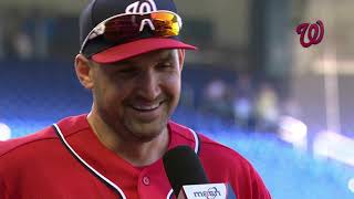 Ryan Zimmerman reaches 999 career RBIs [upl. by Aiyot]