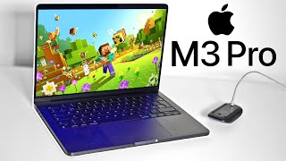 Apple MacBook Pro M3 Pro Unboxing  Gaming Test Minecraft Fortnite Resident Evil [upl. by Renferd]