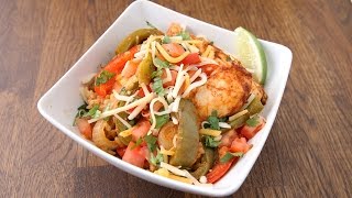 Easy Chicken Fajita Rice Bake [upl. by Urba]