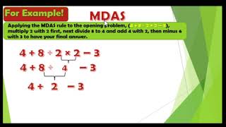 MATH QUARTER 2 WEEK 4 amp 5 MDAS RULE GRADE 4 [upl. by Otirecul972]