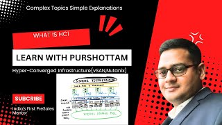 What is Hyper Converged Infrastructure HCI HCI kya hota hai NutanixvSANLEARN with PURSHOTTAM [upl. by Artep704]