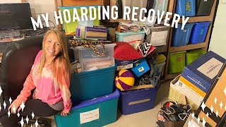 Extreme Decluttering in the Basement  Hoarding Recovery [upl. by Lauralee]