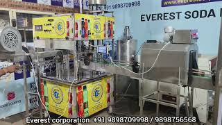 Soda bottling plant  Soda bottle filling machine  Soda bottling plant machine automatic [upl. by Lyndy644]