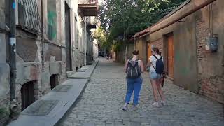 Tbilisi Georgia  City Walking Tour [upl. by Sseb]