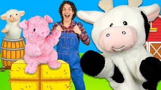 Old Macdonald had a Farm 🐷🐮🐔  Kids Nursery Rhymes [upl. by Suoicserp]