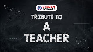 A Heartfelt Tribute to Our Beloved Teachers  Vignan Schools Hyderabad  Teachers Day 2024 [upl. by Barr]