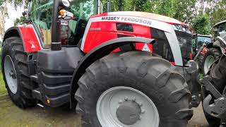 2021 Massey Ferguson 8s 205 74 Litre 6Cyl Diesel Tractor 205  225 HP [upl. by Catha]