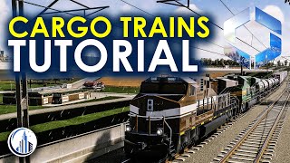 The Ultimate Guide to Setting Up Cargo Trains in Cities Skylines 2 [upl. by Franci]