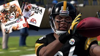 HINES WARD THROUGH THE YEARS FROM NCAA FOOTBALL 98 TO MADDEN 12 [upl. by Eikcor]