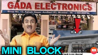 Jethalal Gada Electronic Sodhi Garage And Andheri Police Station In Mini Block Tarak Mehta [upl. by Alliscirp]