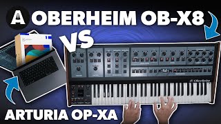 Oberheim OBX8 vs Arturia OPXa Software  Blindfold Test [upl. by Oman]