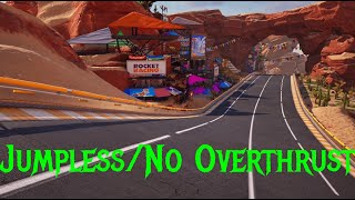 Fortnite Rocket Racing No JumpOverthrust  Curvy Canyon [upl. by Norha]