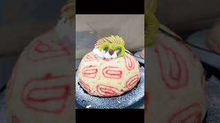 strawberry 🍓 Charlotte royale cake ingredientsytshortsyoutubeshortsviral [upl. by Fenwick]