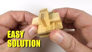 6Piece Wooden Cross Puzzle Solution [upl. by Assenar]