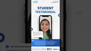 Student Testimonial  LLRIOfficial [upl. by Werdma]