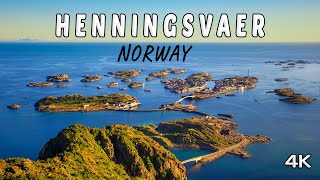 Henningsvaer Lofoten Islands Norway  4K Visual Escape [upl. by Nwotna946]