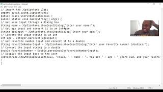 Introduction to Getting User Input in Java [upl. by Lisabet871]