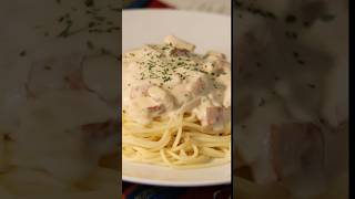 Super Easy Creamy Carbonara 🤌🏻 [upl. by Ettenal]