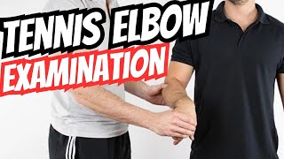 Special Tests for Lateral Epicondylitis or Tennis Elbow [upl. by Aneer]