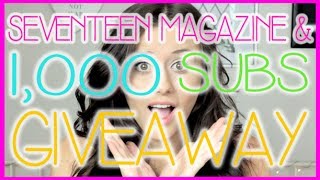 SEVENTEEN MAGAZINE amp GIVEAWAY  Georgia Merry [upl. by Ahsel764]