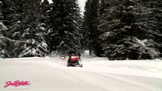 South Dakota Black Hills Snowmobiling [upl. by Brocky821]