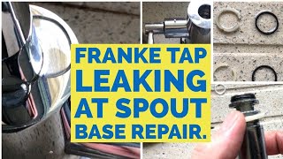 Franke Olympus Tap Leaking at the Spout  Base Repair [upl. by Dirgis]