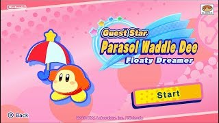 Kirby Star Allies Playthrough Part 32 EXTRA 27  Guest Star Parasol Waddle Dee [upl. by Joshia460]