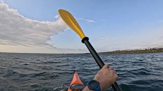 Sea Kayaking from Newbiggin to Blyth and finding a shipwreck [upl. by Abelard]