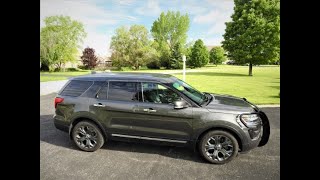 2016 Ford Explorer Black Vinyl Wrap Rear Quarter Window and Door What I learned from CK Wraps DIY [upl. by Erotavlas]